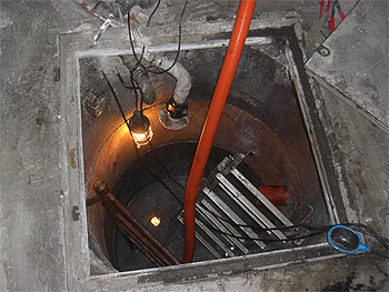 Keller auspumpen bei Wasser im Keller 